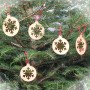 Erst-Holz Christbaumschmuck Holzschmuck Deko Schneeflocke_11