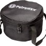 Schwarze Petromax Transporttasche für Feuertöpfe FT6 & FT9, ca. Ø 40 cm.