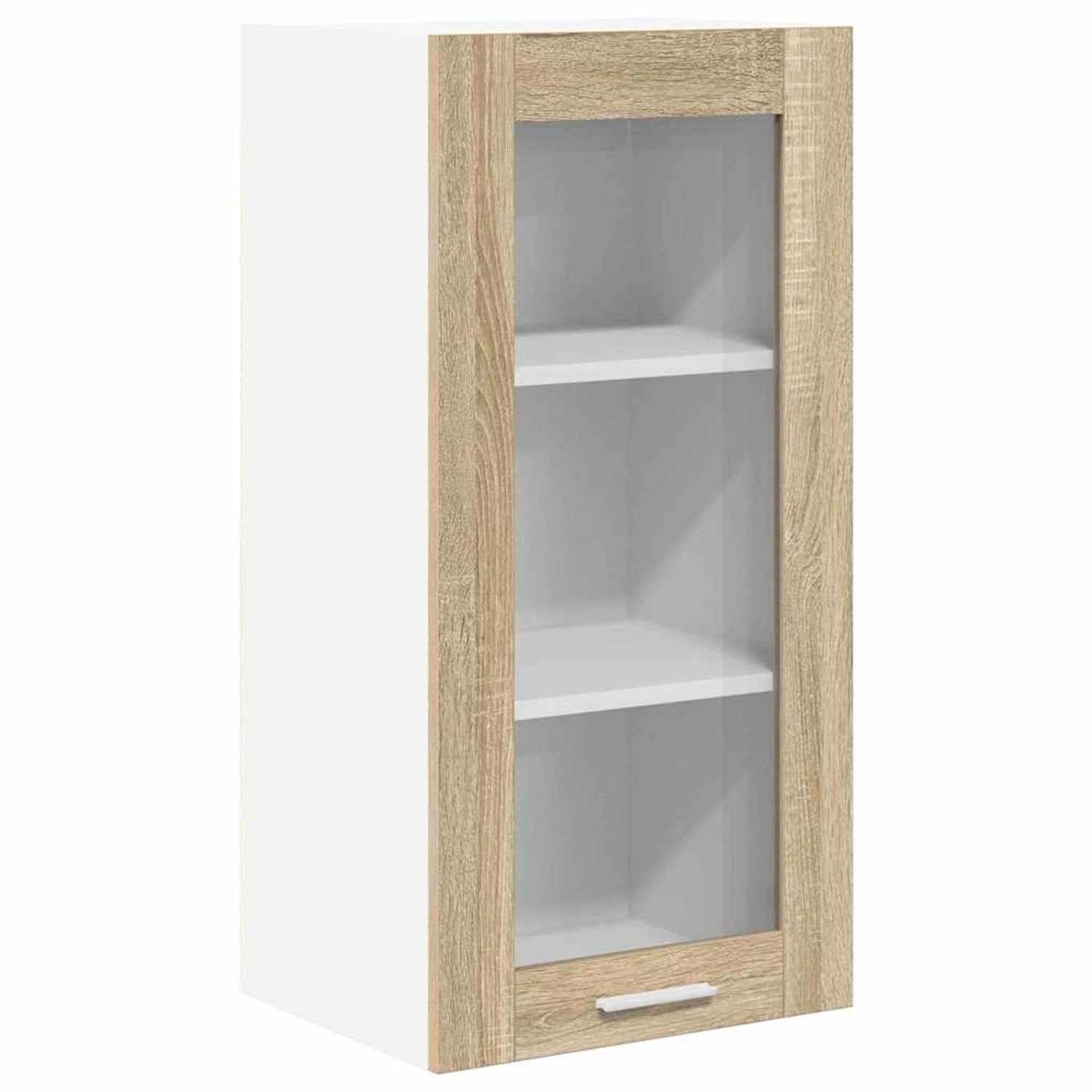 vidaXL Hängeschrank Riga Sonoma-Eiche 40 x 31 x 80 cm Holzwerkstoff 884302