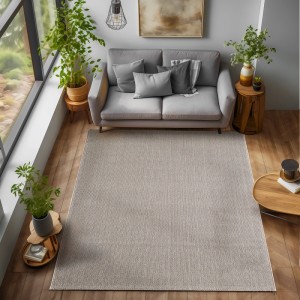 Ayyildiz Kurzflorteppich Loom 4300 Braun 160 cm x 230 cm