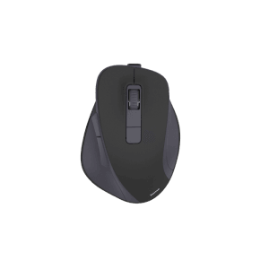 Ergonomische, schwarze Hama Funkmaus WM-500 mit 6 Tasten für Computer & Multimedia.