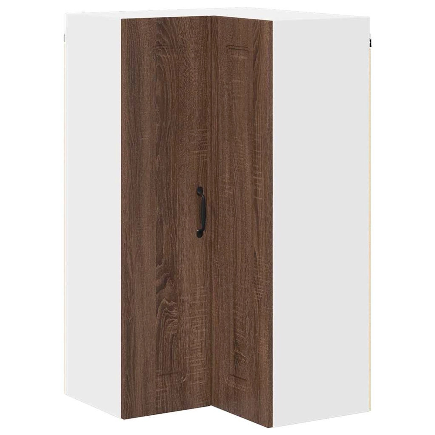 vidaXL Küchenwandschrank mit Regal Braun Eichen-Optik 57 x 57 x 100 cm 8848 günstig online kaufen