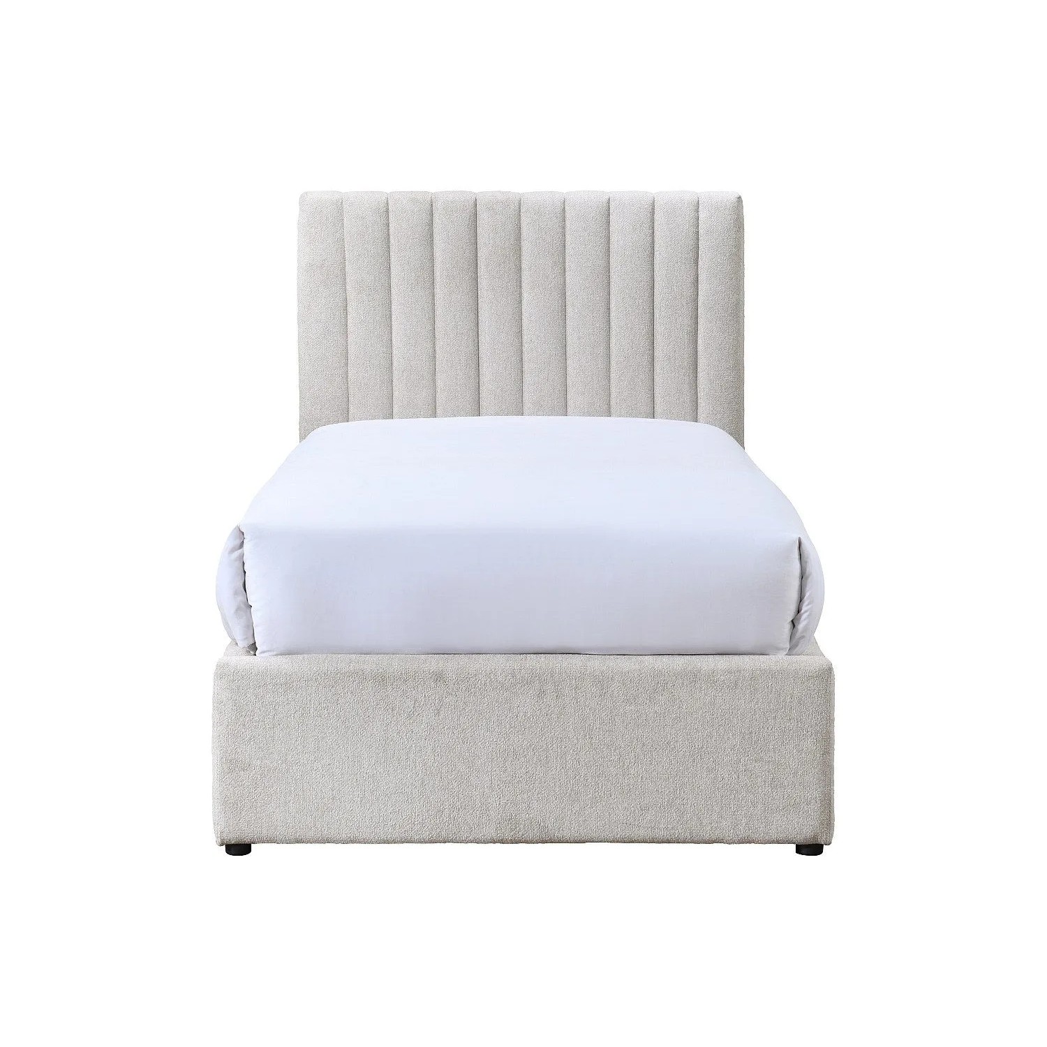 Vente-unique Bettrahmen Sarah Beige 104 cm