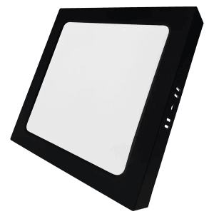 LUXULA LED Aufbauleuchte 18W IP44-Geschützt 1800lm Lichtfarbe Einstellbar CCT Deckenleuchte Eckig 226x35mm Badezimmerlampe Schwarz