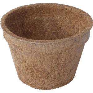 Proflora Kokosfaser Pflanztopf (2 Stk.), 2,0 l, aus Kokosfasern, für gesunde Pflanzen.