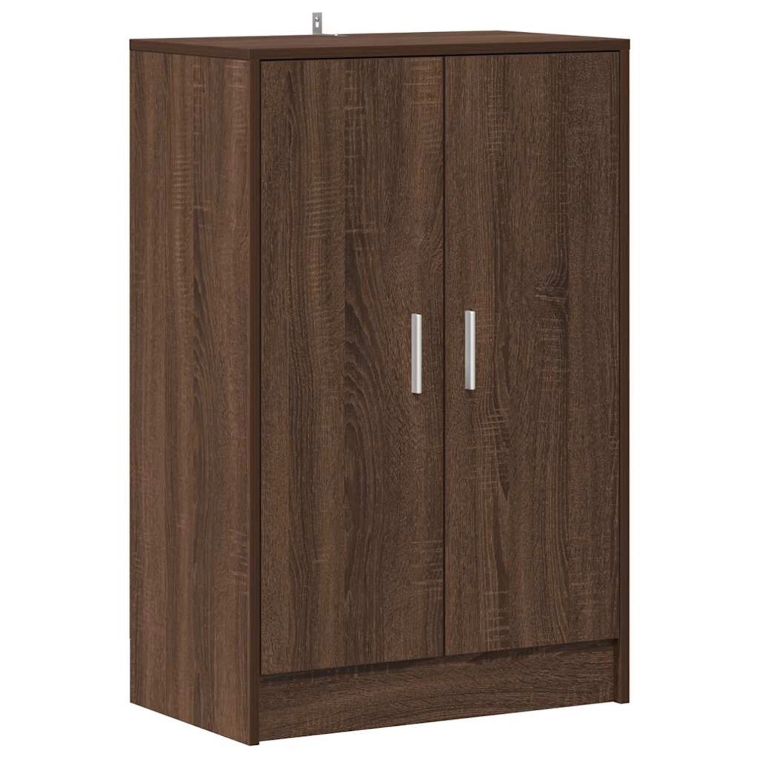 vidaXL Schuhschrank Braun Eichen-Optik 60x35x70 cm Holzwerkstoff 816013 günstig online kaufen