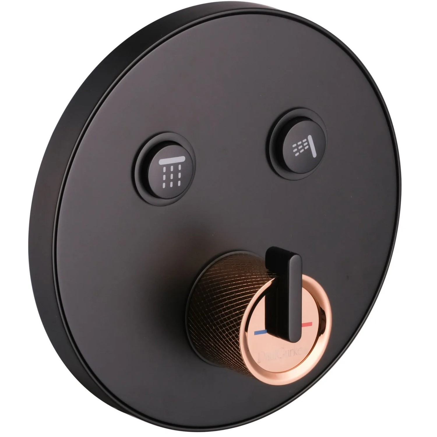 PaulGurkes UP-Armatur Matt-Schwarz Select-Armatur Rose-Gold