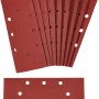 LUX Schleifstreifen Classic K120, 10er-Pack für Schwingschleifer, zum Schleifen von Holz und Metall.