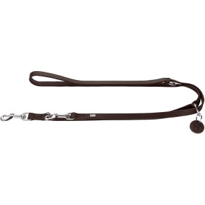 Hunter Umhängeleine Aalborg Stufenlos Verstellbar Ø 20 mm x 2,5 m Dunkelbraun