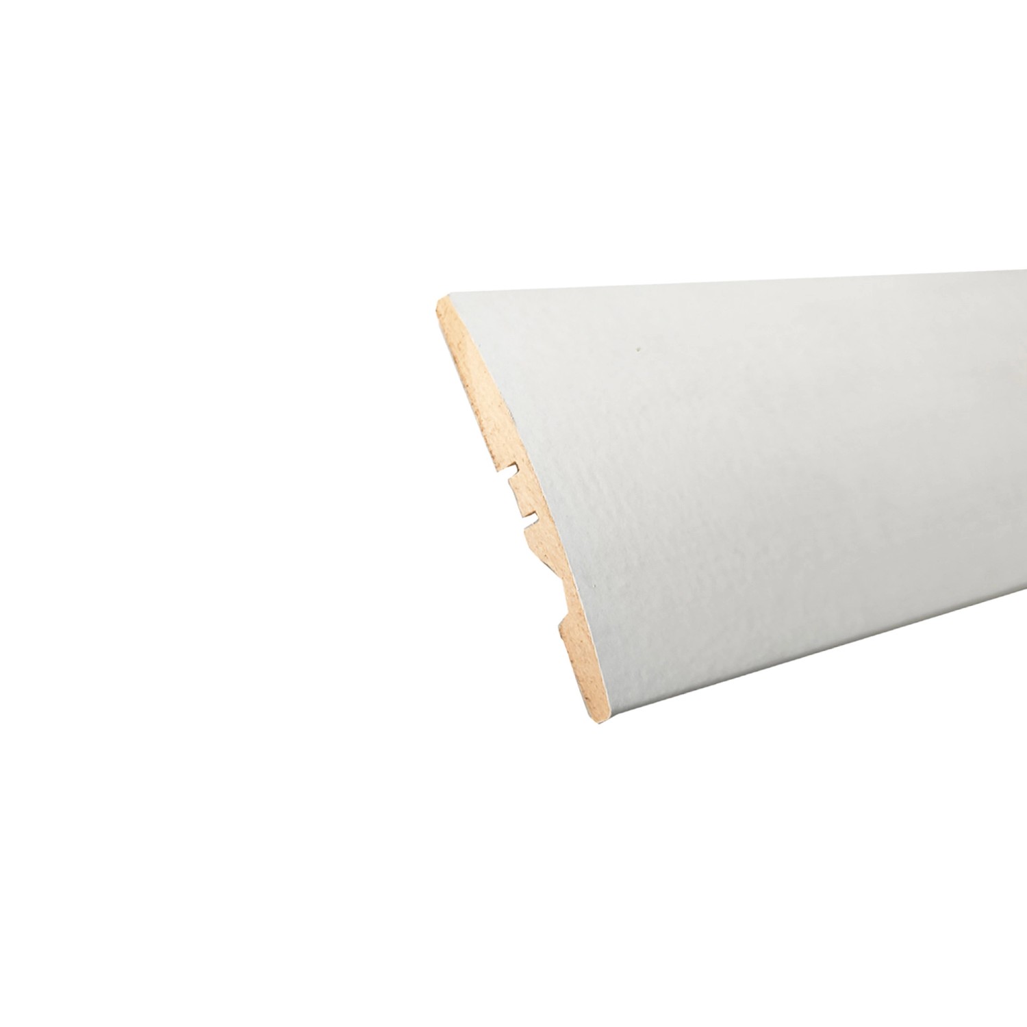 Döllken Rammschutzprofil MDF 2.400 mm x 100 mm x 15 mm Weiß günstig online kaufen
