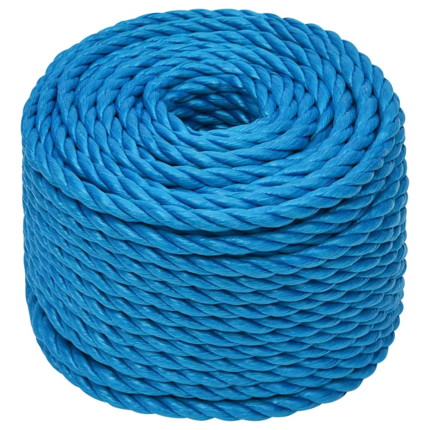 vidaXL Arbeitsseil Blau 14 mm 25 m Polypropylen 152982