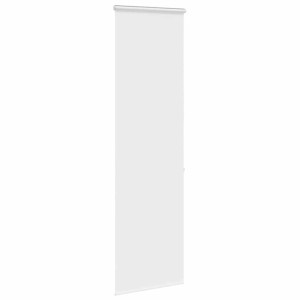 Weißes vidaXL Duschrollo mit Kassette aus PEVA, 70x240 cm, für Badezimmer. Ideal als Duschzubehör.