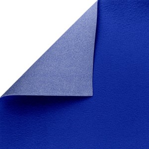 Blauer Primaflor Eventteppich Podium, Meterware. Strapazierfähiger Teppichboden für Events und Messen.