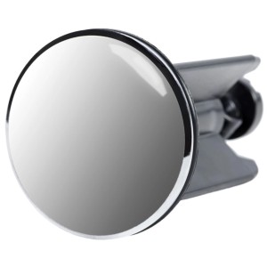 Sanilo Waschbeckenstöpsel Metall classic, verchromter Abflussstöpsel für Waschtische.