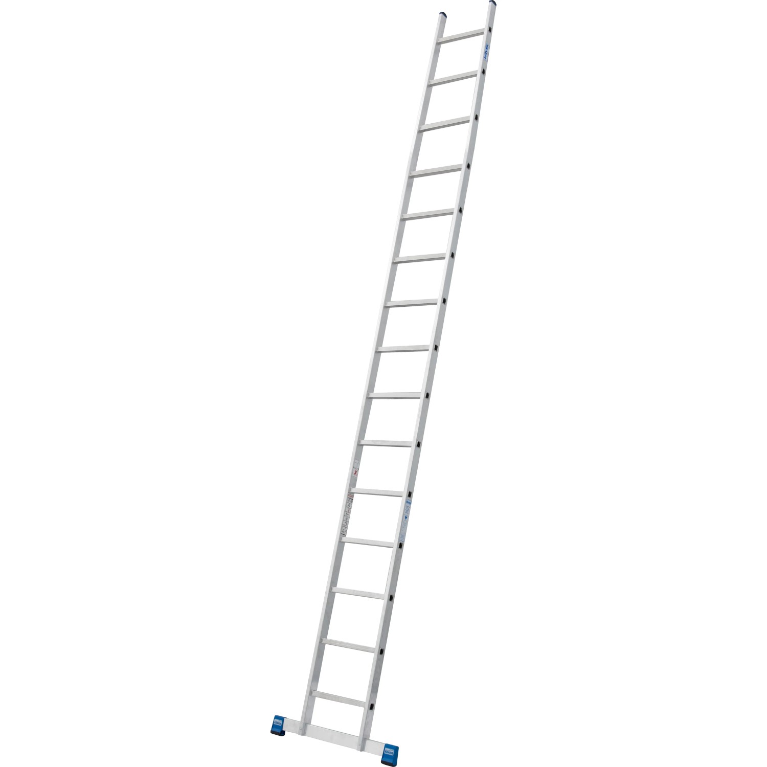 Krause Anlegeleiter Stabilo 15 Sprossen 425 cm x 88 cm x 114 cm