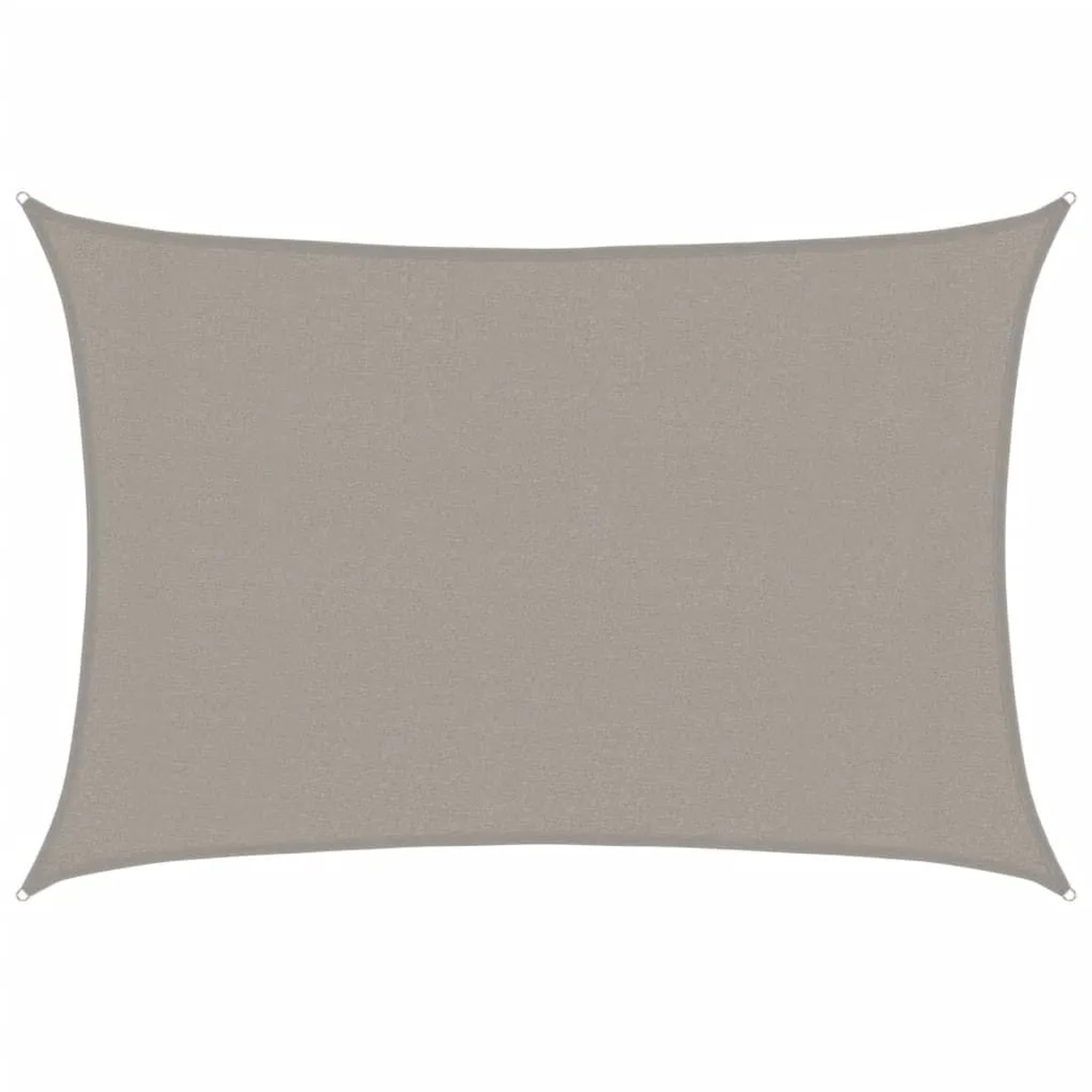 vidaXL Sonnensegel 160 g/m² Rechteckig Hellgrau 3x4,5 m HDPE 4001985 günstig online kaufen