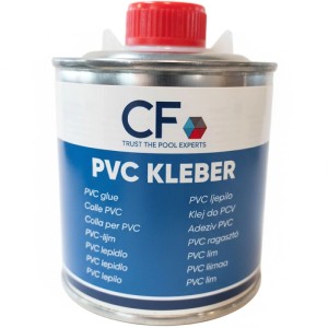 Summer Fun PVC Kleber 250 ml Dose mit rotem Deckel für Pool Verrohrung und Zubehör.