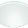 Weiße, runde WiZ LED-Deckenleuchte SuperSlim mit 2450 lm und einem Durchmesser von 43 cm.