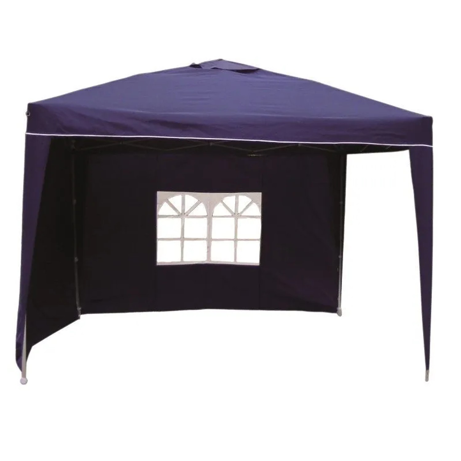 Lex Alu Pavillon Faltpavillon 3x3m Gartenpavillon Gartenzelt Partyzelt Wasserdicht Blau