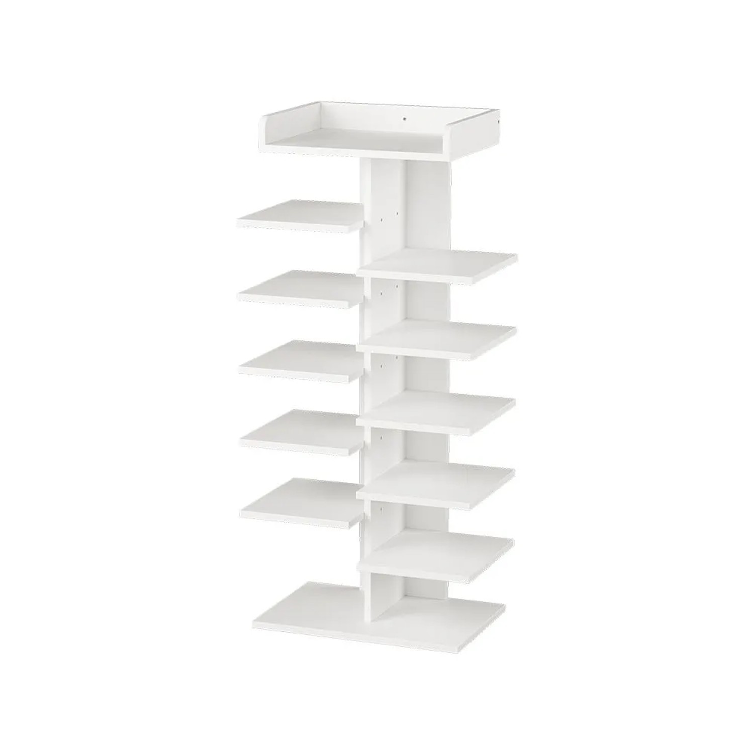 Vicco Schuhschrank Stepy Weiß 45 x 114 mit 10 Fächern Art Nr 56650