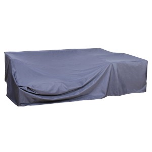 Graue Svita Abdeckhaube für Madison/Monroe Rattan Gartenlounge Gartenmöbel.