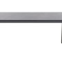 Rechteckiger Siena Garden Gartentisch Silva Titan, 95x180 cm, mit Aluminiumgestell.