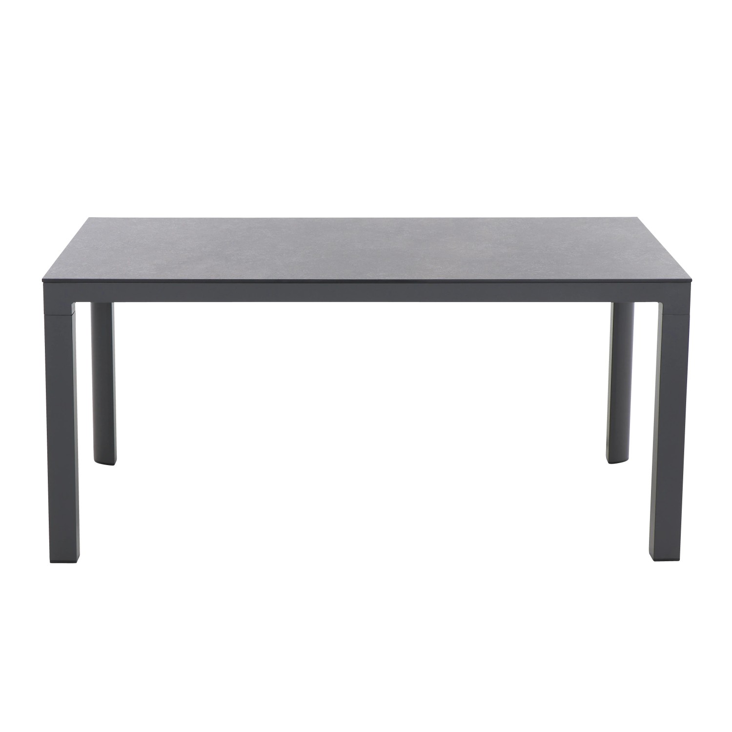 Rechteckiger Siena Garden Gartentisch Silva Titan, 95x180 cm, mit Aluminiumgestell.