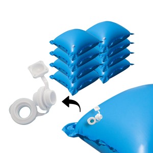 Evolution 8 Poolkissen Luftkissen Winter Abdeckung Polster Pool mit Ösen Set