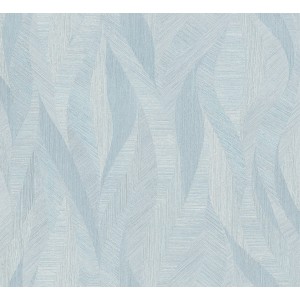 Marburg Vliestapete Papis Loveday Welle Blau mit Wellenmuster für Wohnräume.