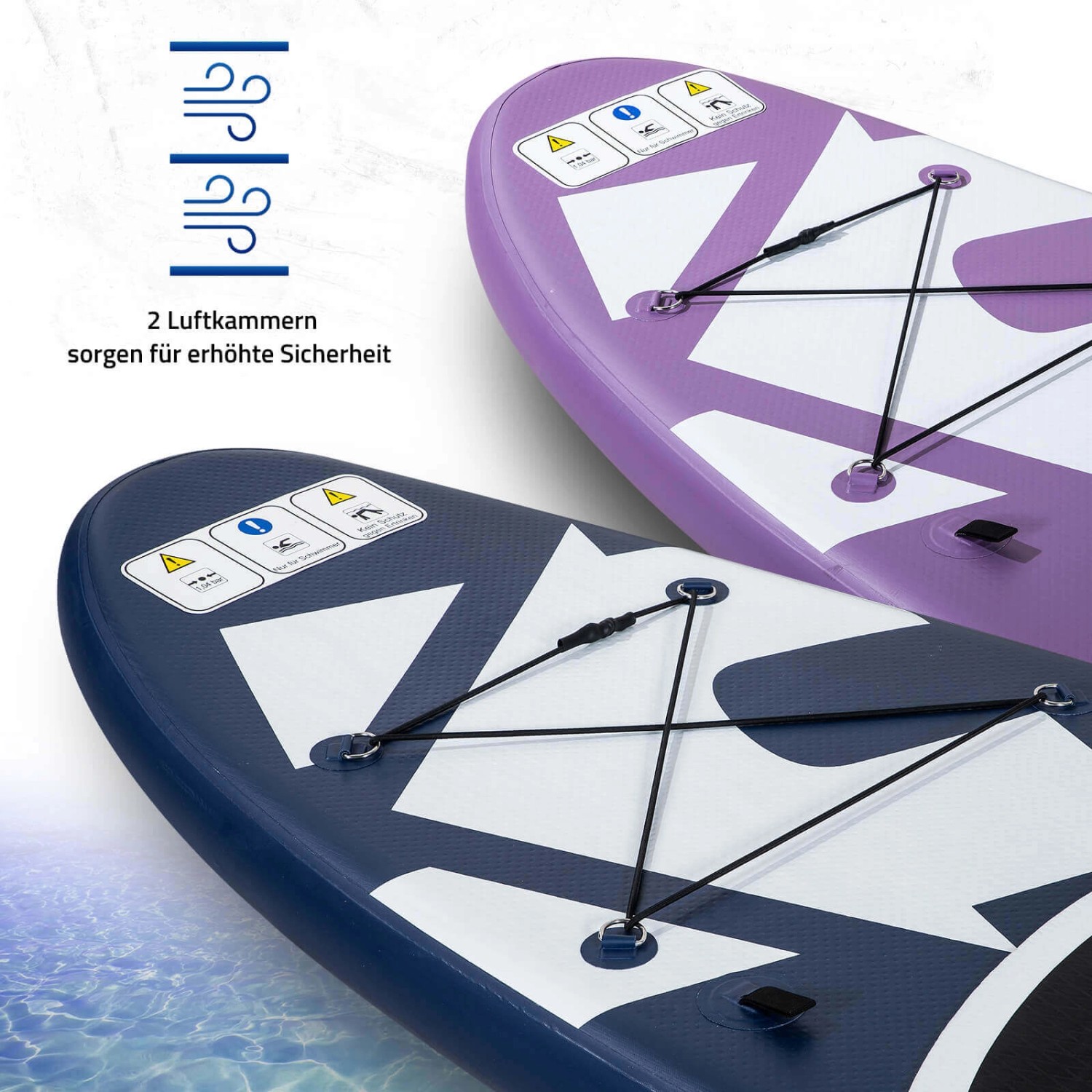 Home Deluxe Stand Up Paddle Board Moana M 320 cm x 81 cm Blau kaufen