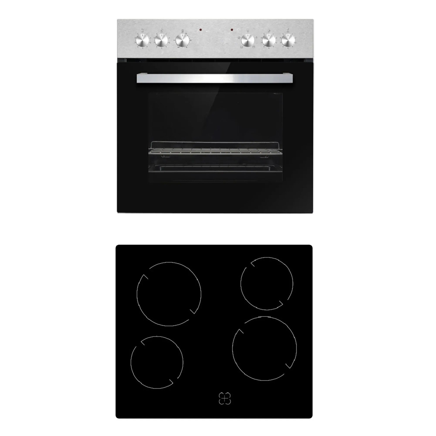 Thumbnail - PKM Einbauherdset EHS4IX Edelstahl