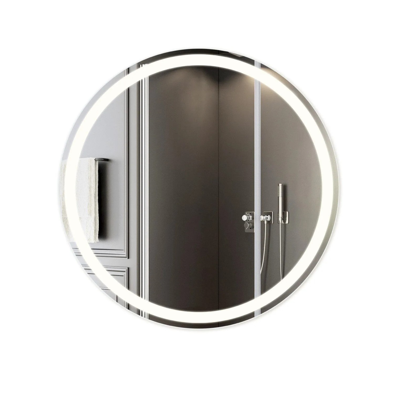 NETTLIFE Wandleuchte aus Glas L60 Weiß