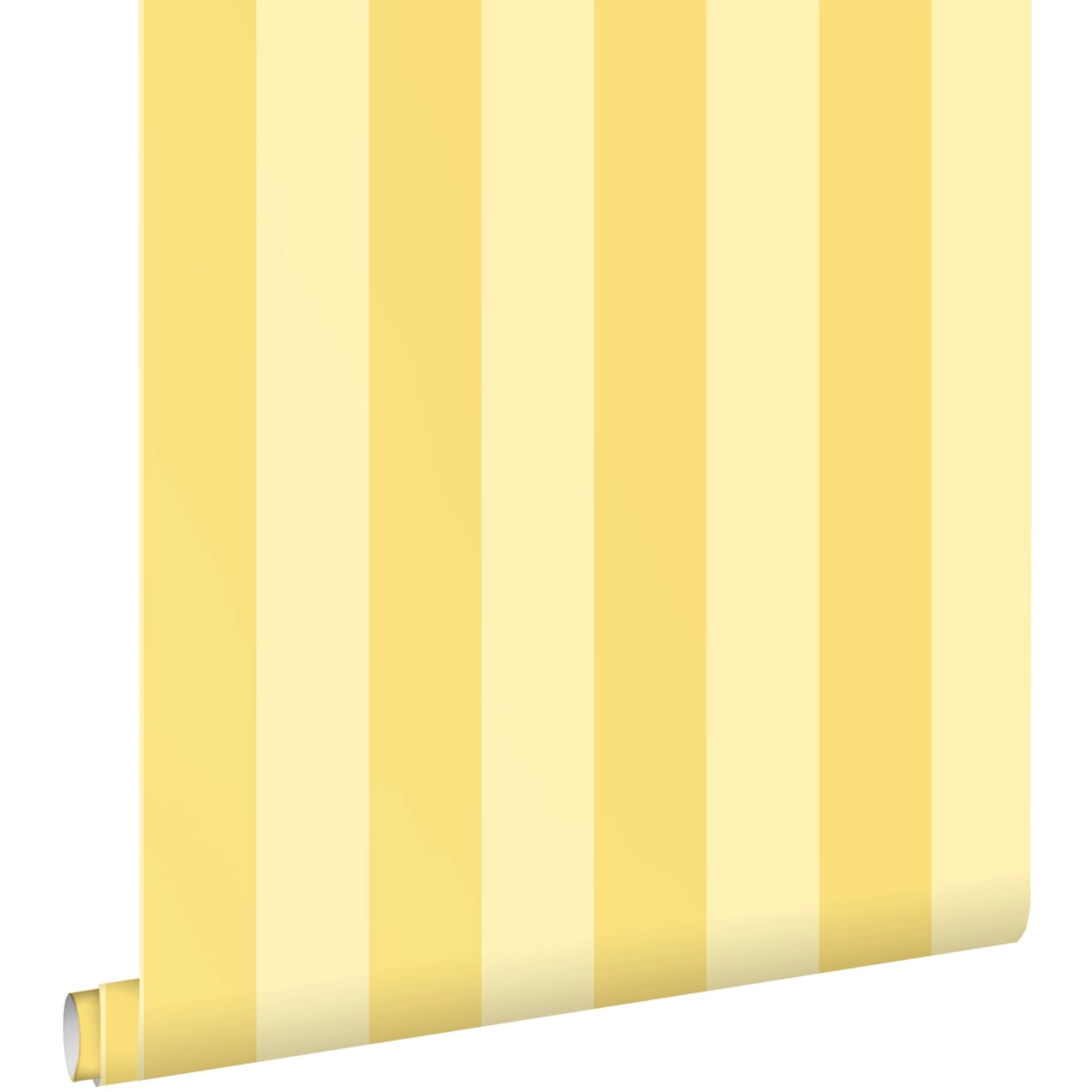 ESTAhome Tapete Streifen Gelb 0.53 x 10.05 m günstig online kaufen