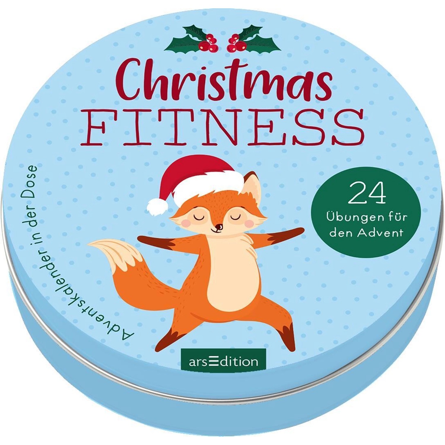 Adventskalender in der Dose. Christmas Fitness