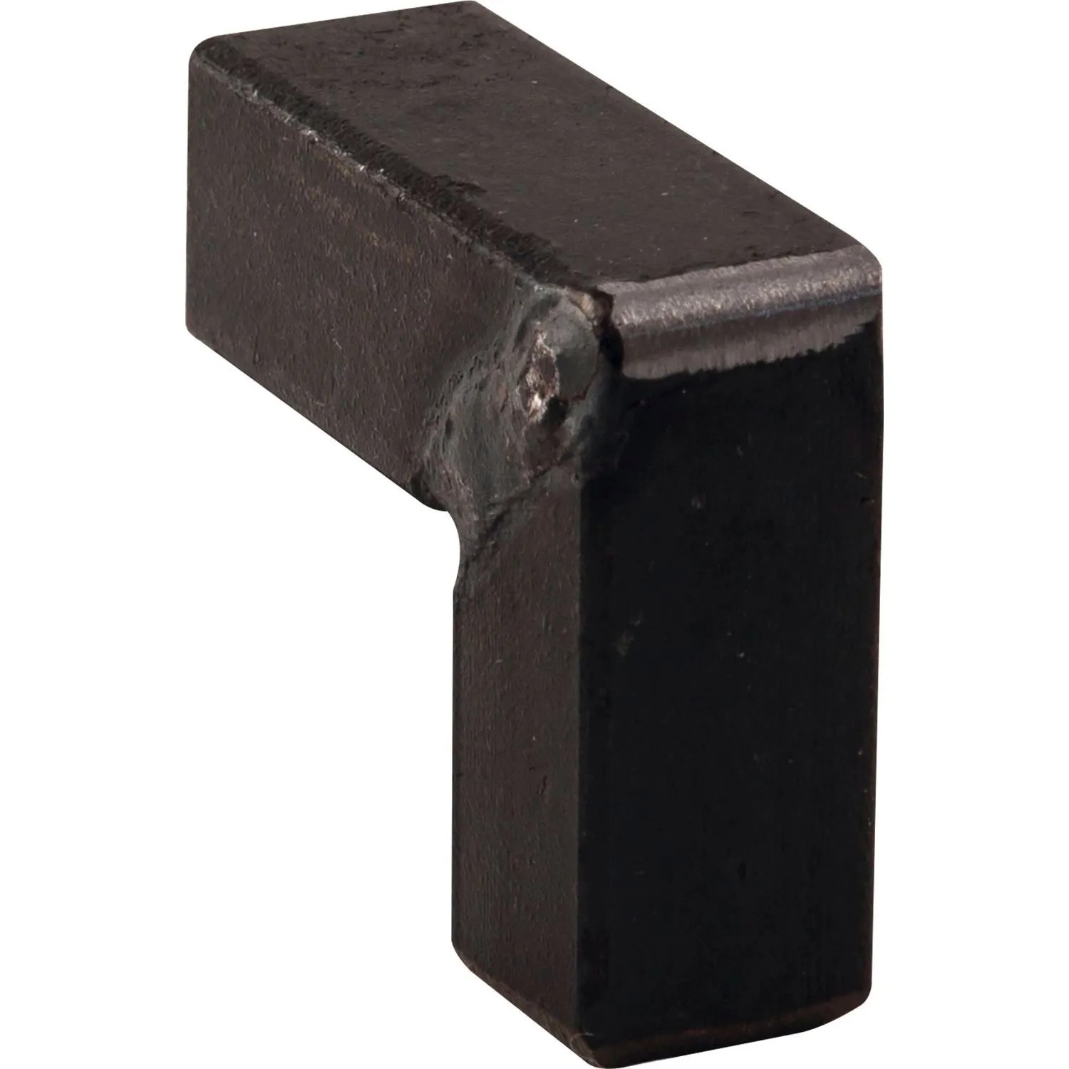 Simausrom Möbelknopf Aruba Breite 10 mm Höhe 25 mm Schwarzstahl Schutzlackiert