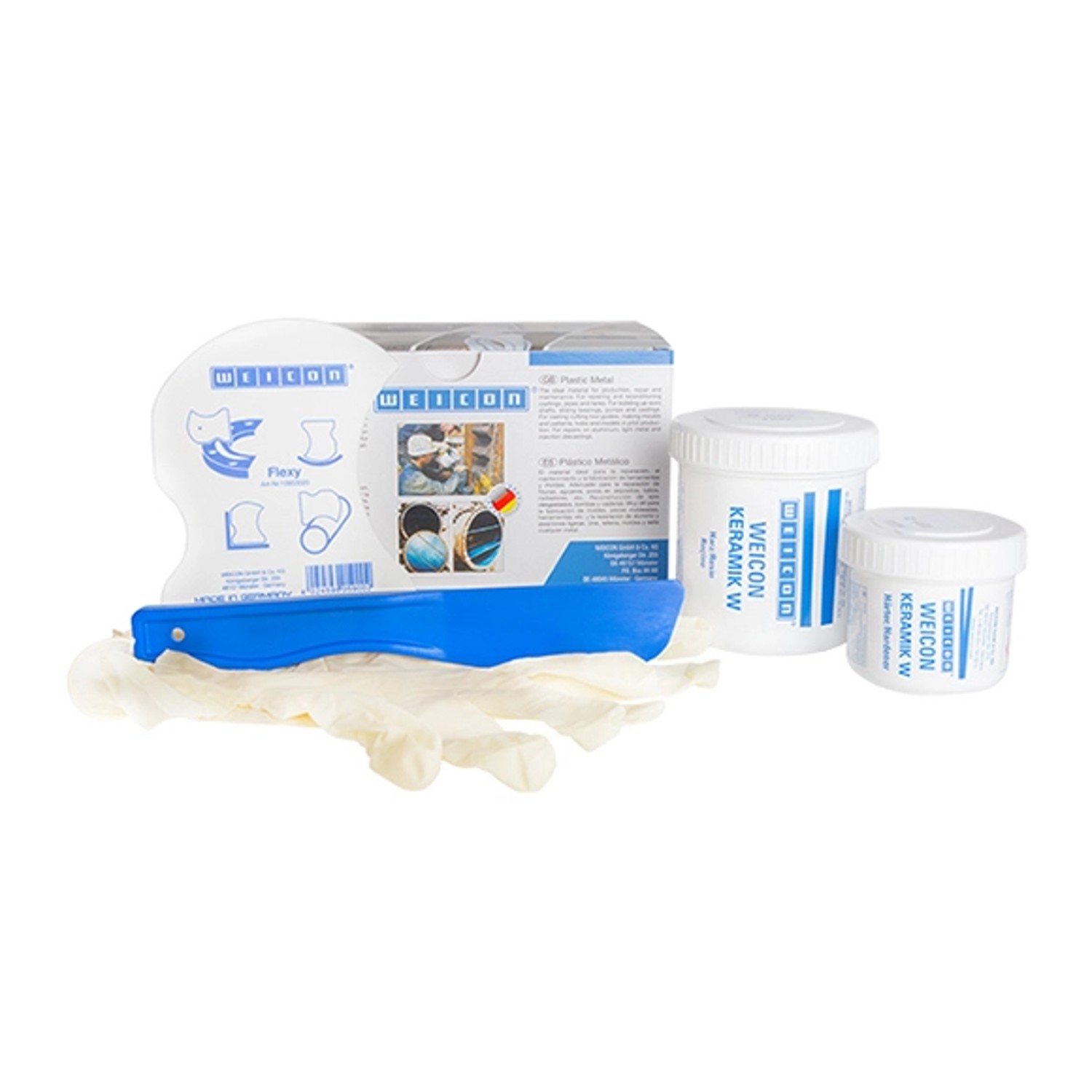 WEICON Plastik-Stahl Keramik W 0,2 kg