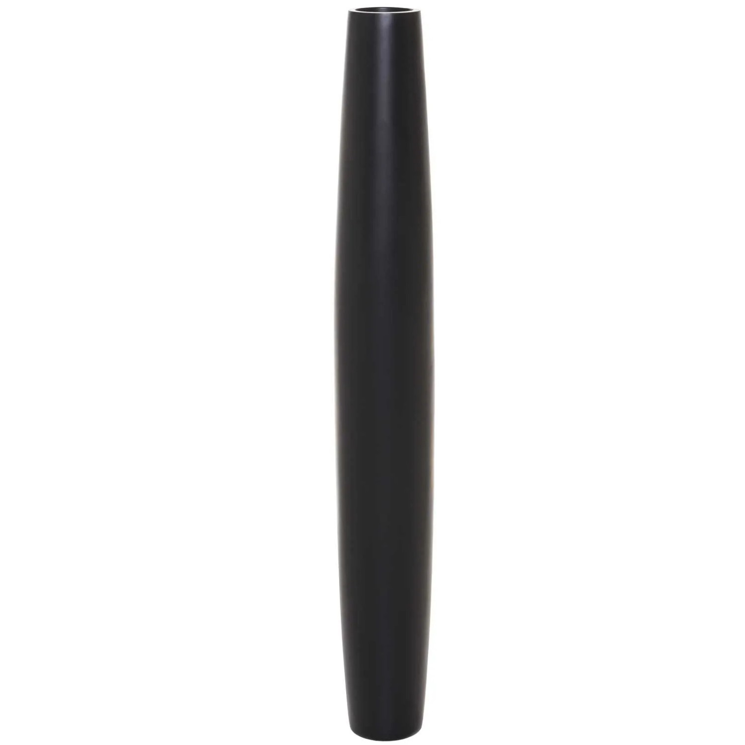 Vivanno Bodenvase Isondra 9 cm x 9 cm x 100 cm Schwarz