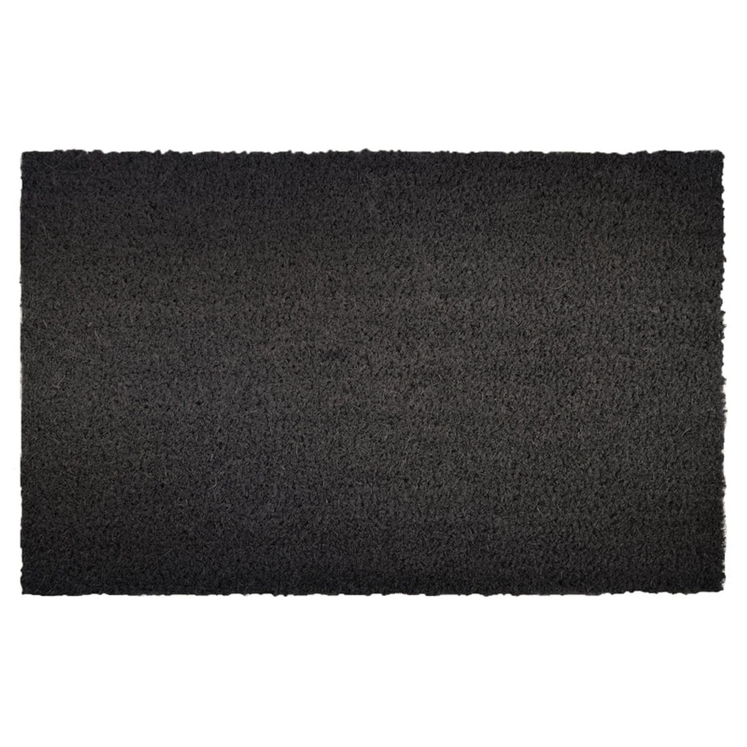 KARAT Kokosmatte Eingangsmatte Fußabtreter Schwarz 30 mm 40 x 60 cm