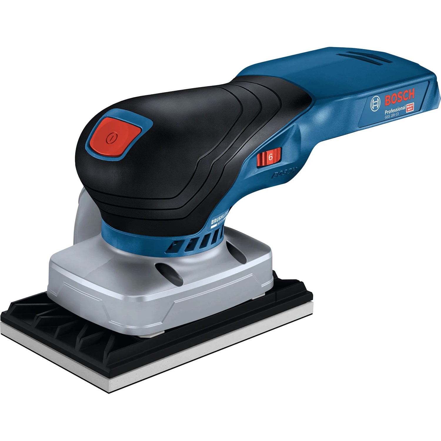 Bosch Professional Akku Schwingschleifer GSS 18V-13 mit erweitertem Zubehör