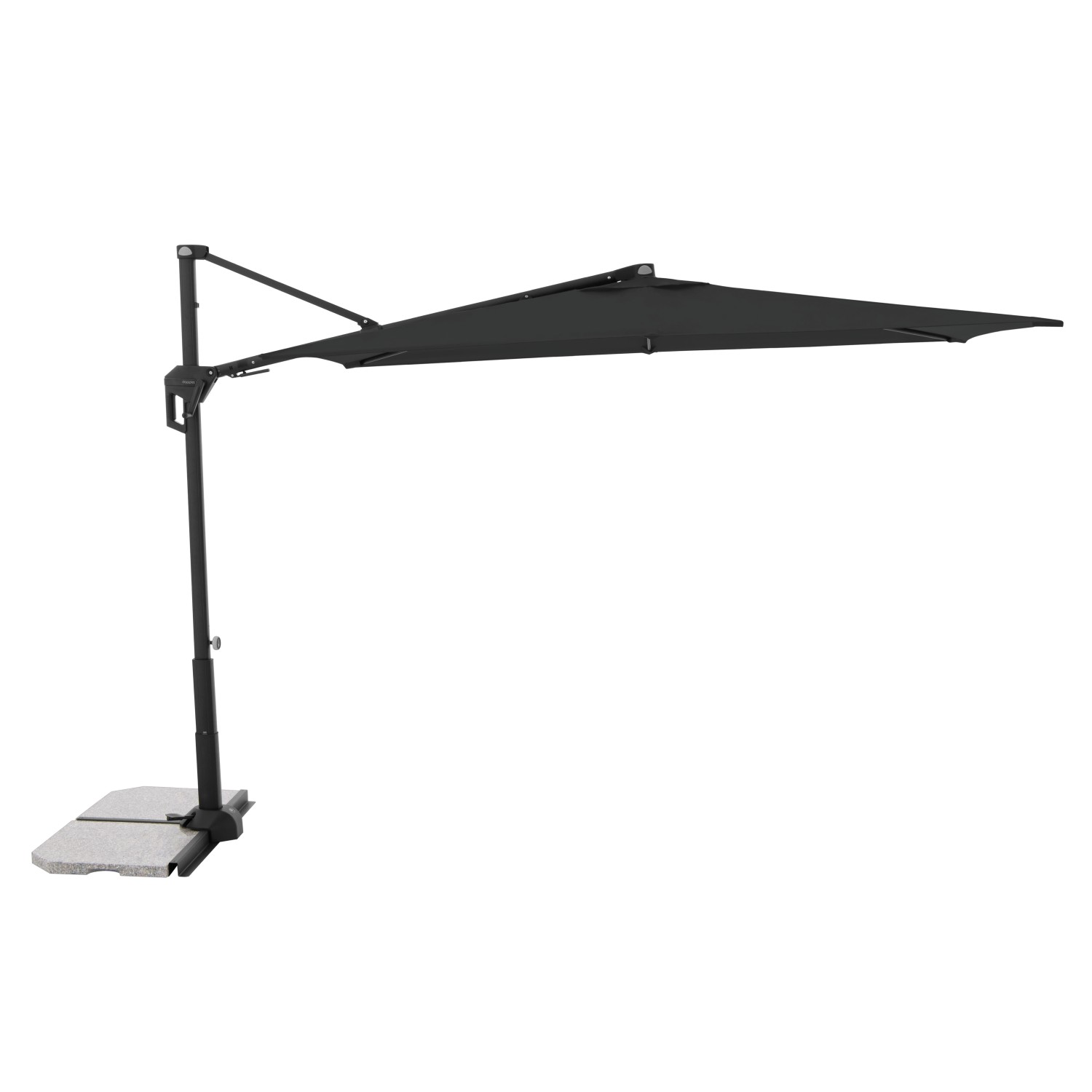 Doppler Balkonschirm Active Green Ed. Rechteckig 240 x 135 cm Anthrazit 6-t günstig online kaufen