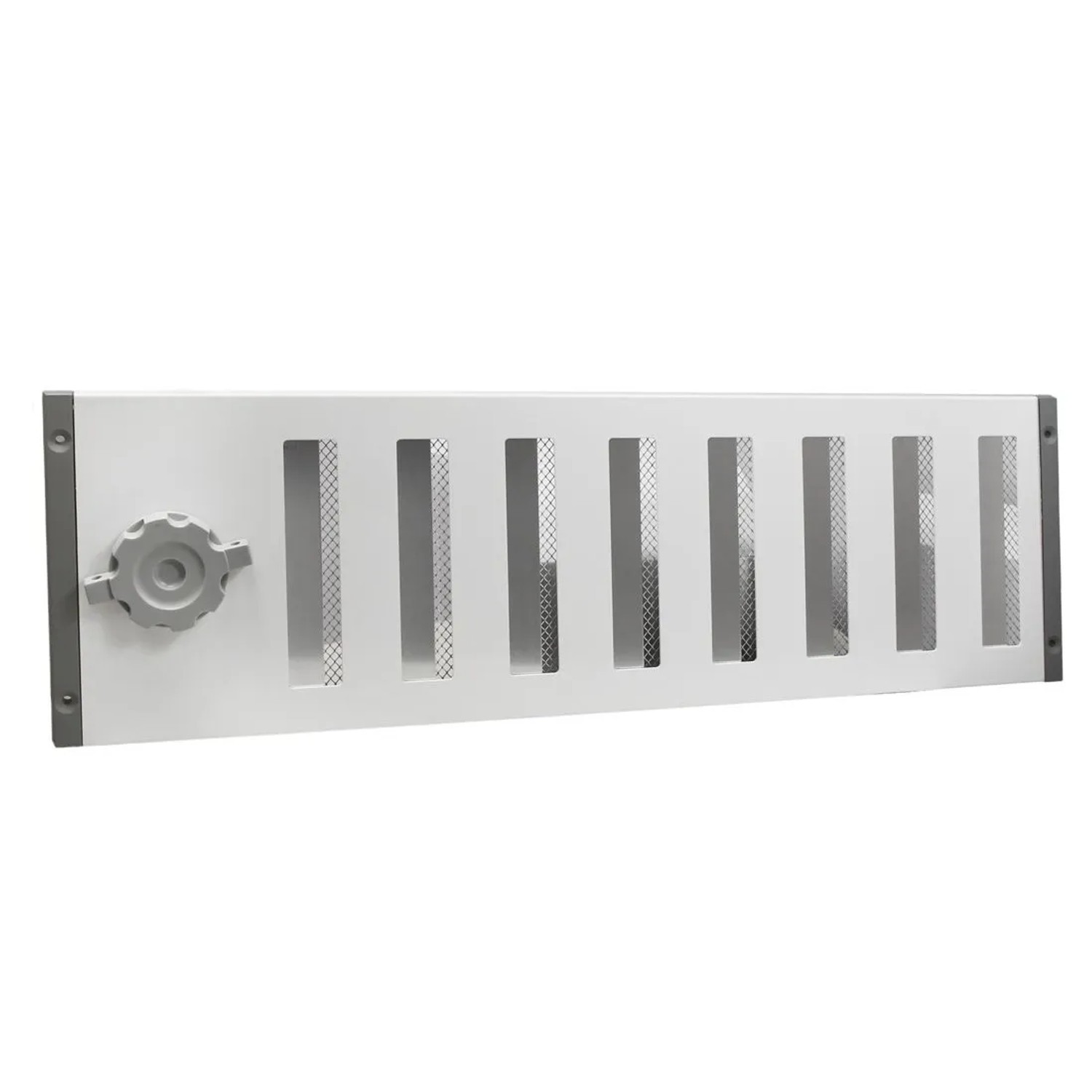 Häusler Lüftungsgitter LG 5015 SW Schiebegitter Weiß 500 x150mm Abluftgitter
