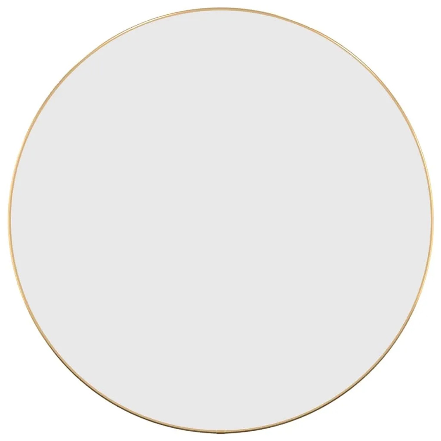 vidaXL Wandspiegel Golden Ø 60 cm Rund 348182 günstig online kaufen