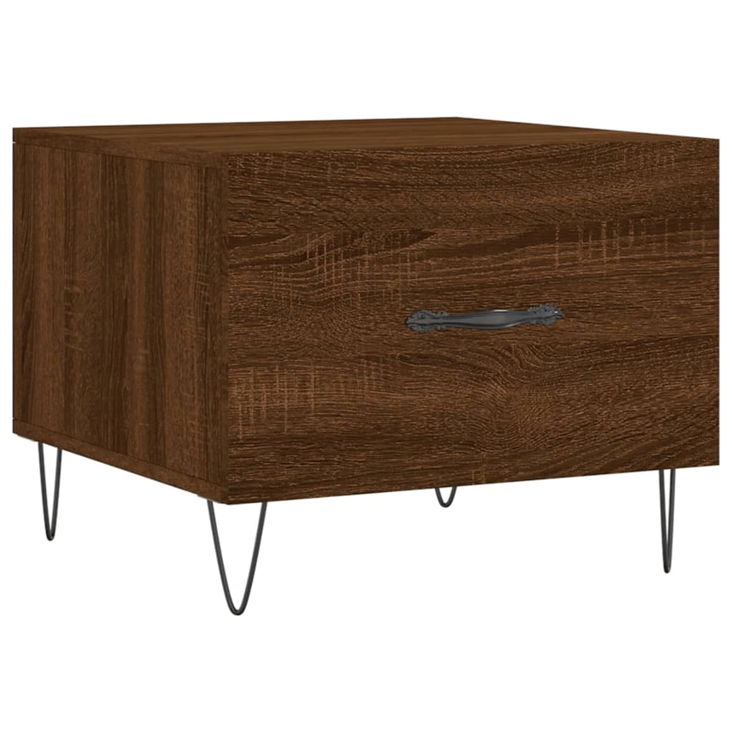 vidaXL Couchtisch Braun Eichen-Optik 50x50x40 cm Holzwerkstoff Modell 4 günstig online kaufen