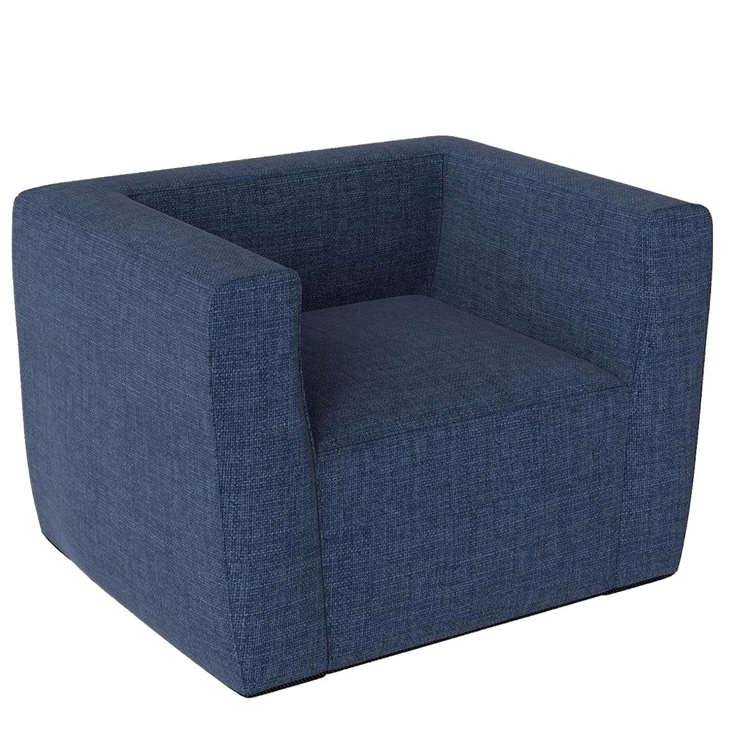 Costway Aufblasbares Sofa mit Abnehmbarem Bezug 104 x 81 x 67 cm Blau
