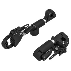 Eufab Strap-Rahmenhalter, verstellbarer Fahrrad-Rahmenhalter für Heckträger, 27 cm lang.