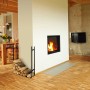 Relaxdays Kaminholzregal Stahl Schwarz 91 cm x 123 cm x 19,5 cm 3,9 kg_5