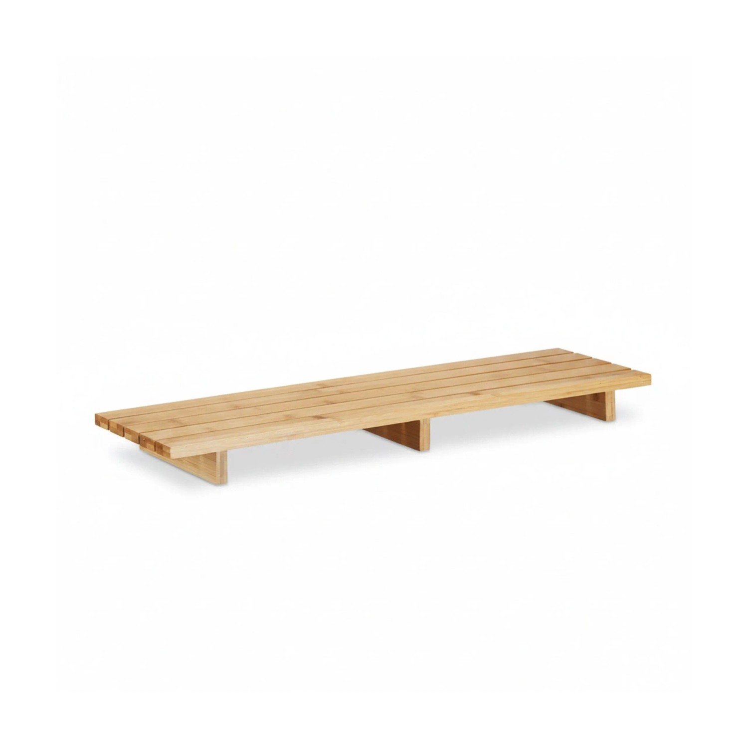 Relaxdays Badewannenablage Bambus Feuchtigkeitsresistent 70 cm x 22 cm x 6 cm 1,6 kg