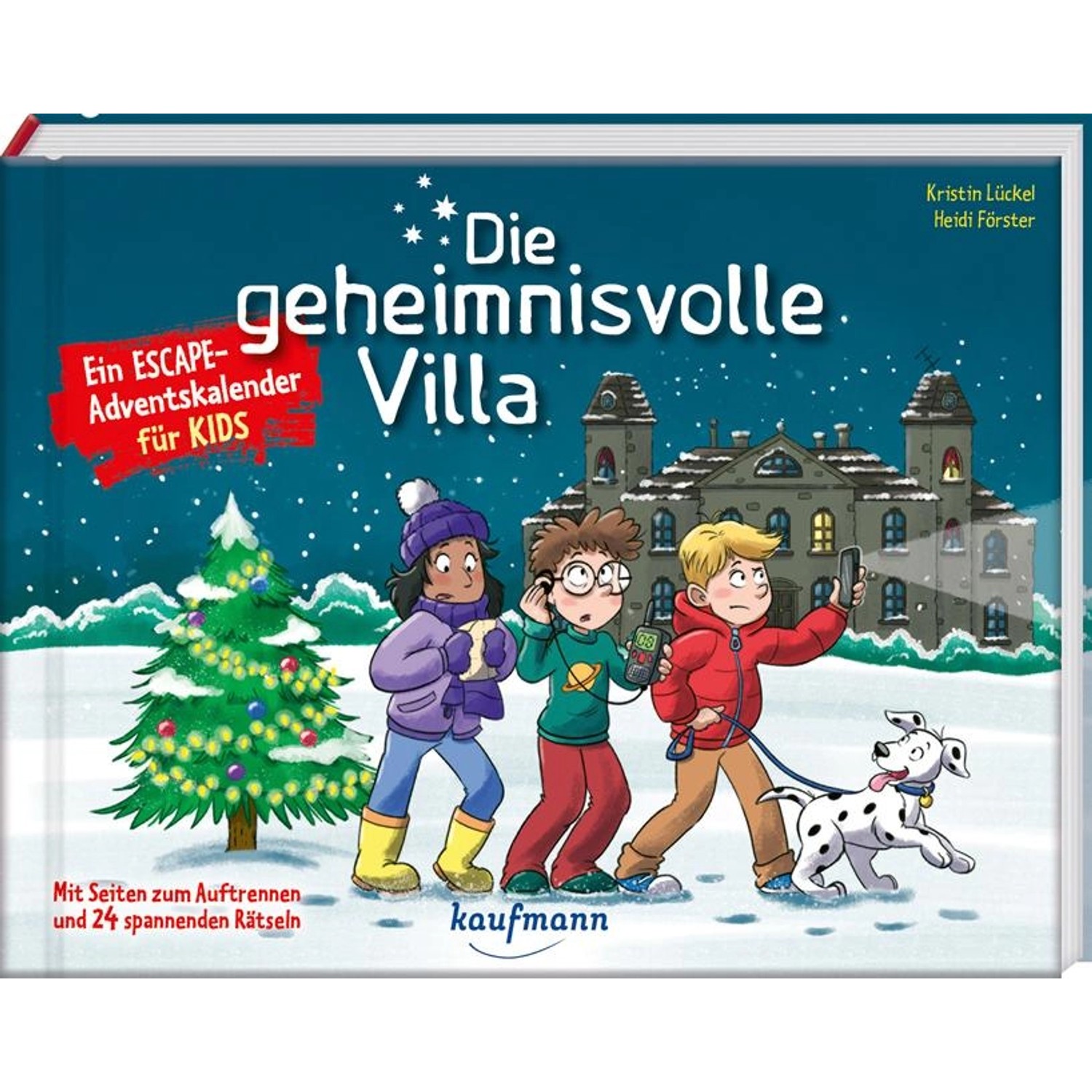 Die geheimnisvolle Villa - Ein Escape-Adventskalender für Kids