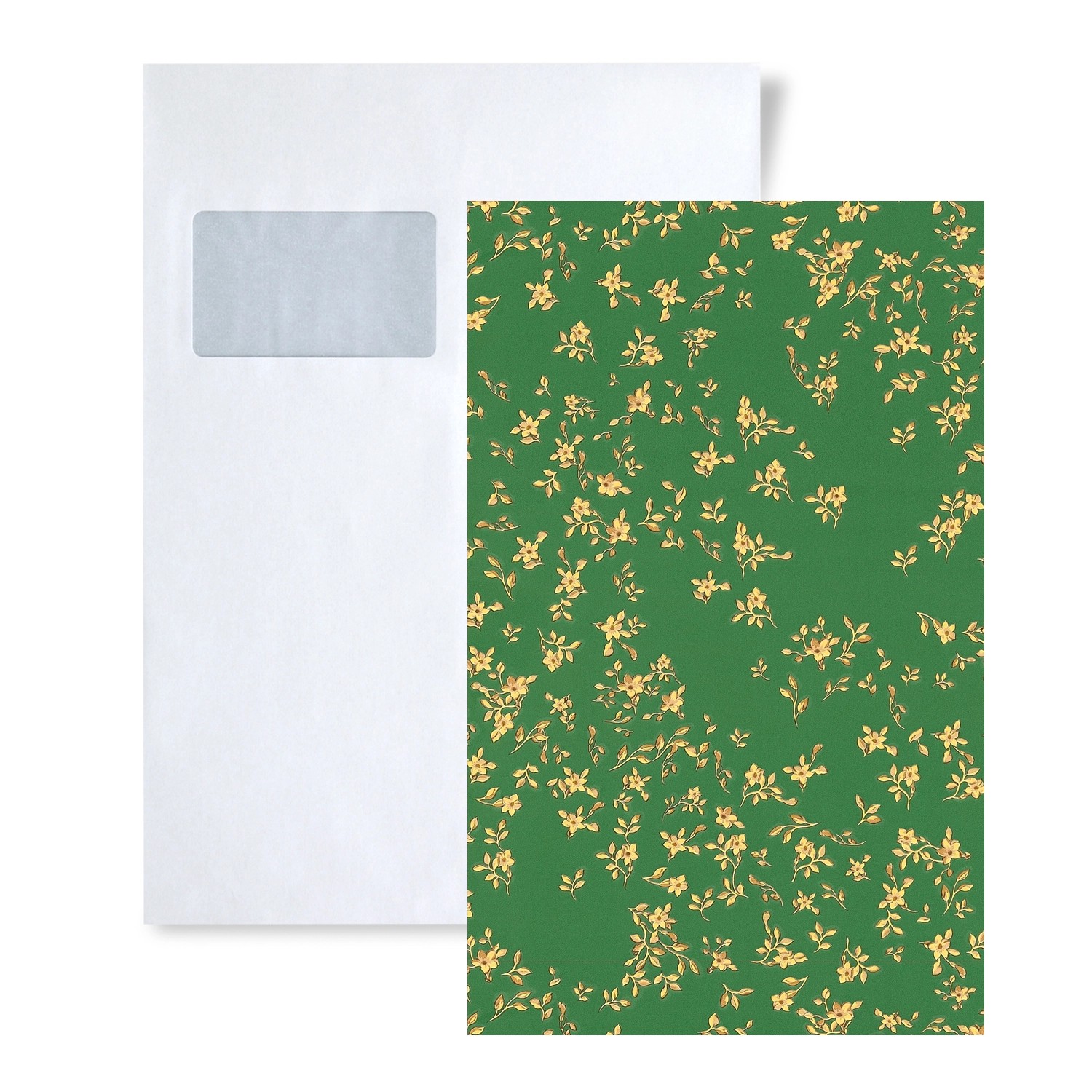 PROFHOME 1 MUSTERSTÜCK S-935856-GU DIN A4 MUSTER der Floral Tapete günstig online kaufen