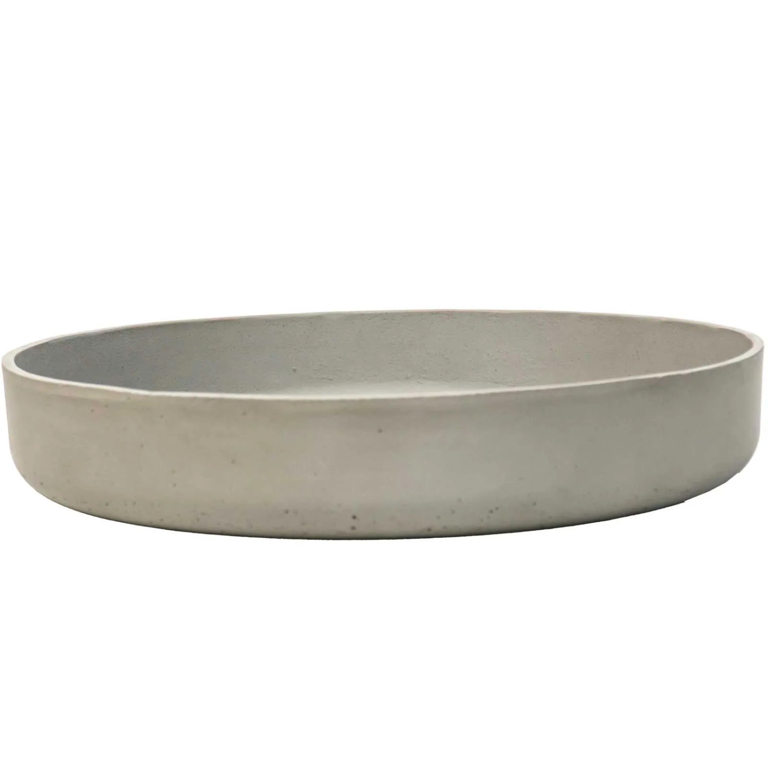 Vivanno Pflanzschale Oryven 30 cm x 30 cm x 5 cm Betongrau